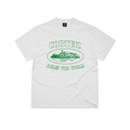 Corteiz OG Alcatraz Tee - white/green