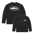 Corteiz OG Island Longsleeve Tee Black