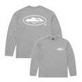 Corteiz OG Island Longsleeve Tee Grey