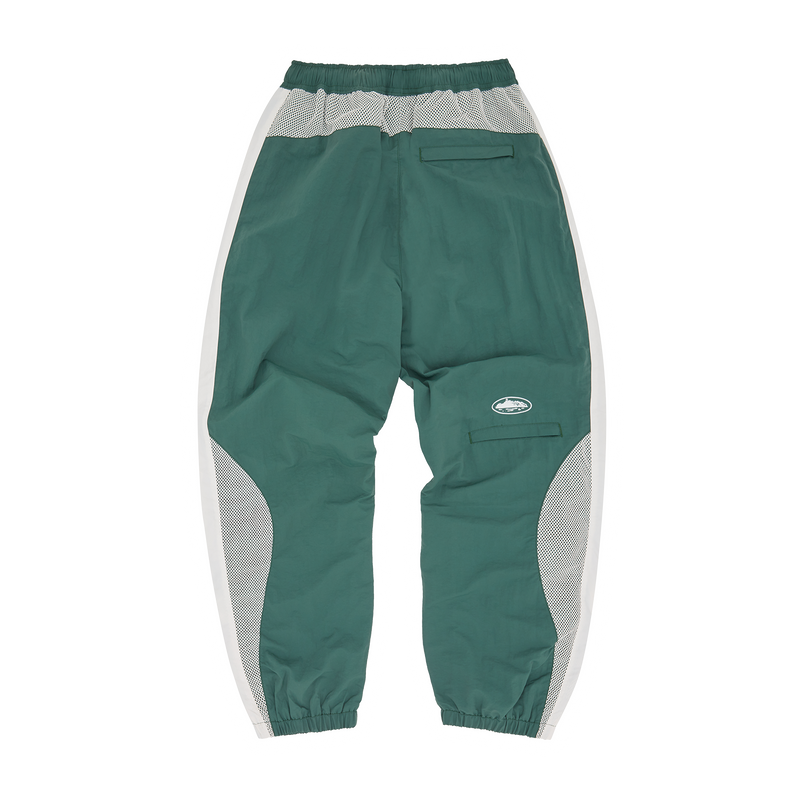 Corteiz Olympic Shuku Pant - Nigeria - green/white