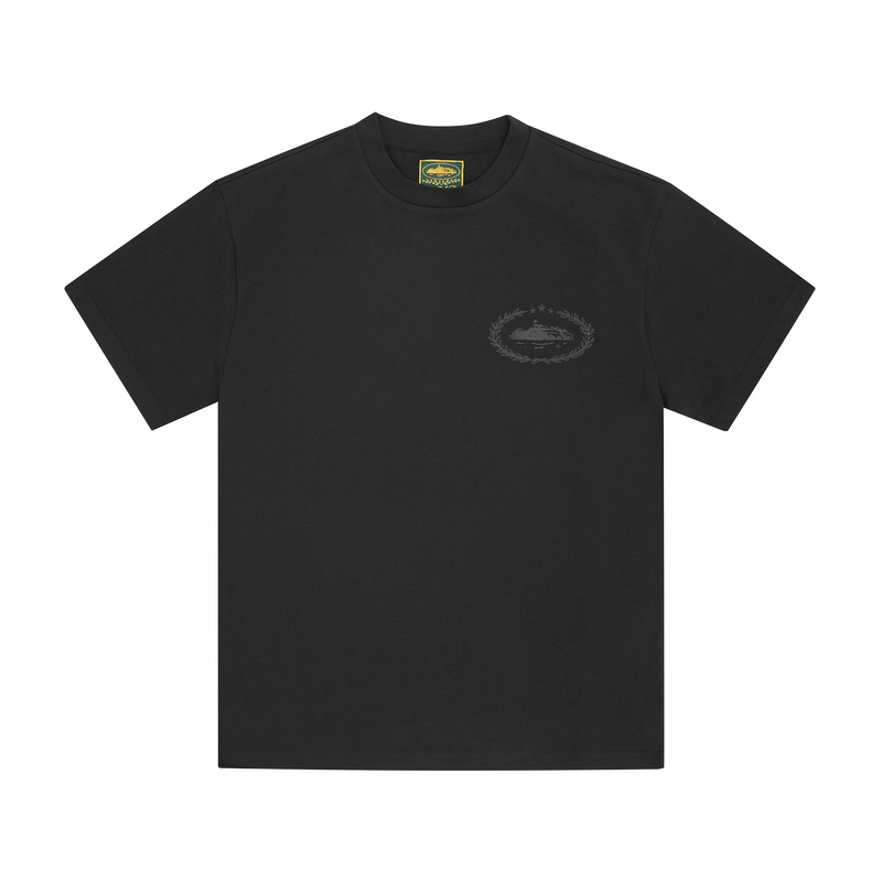 Corteiz Royale Heavyweight Tee Black/Black