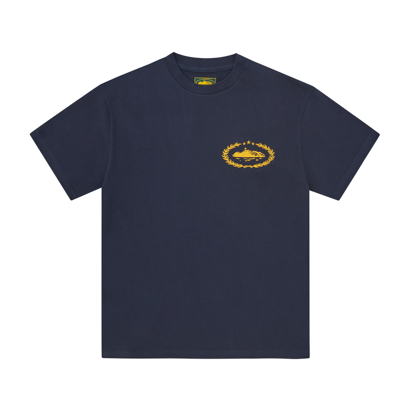 Corteiz Royale Heavyweight Tee Navy