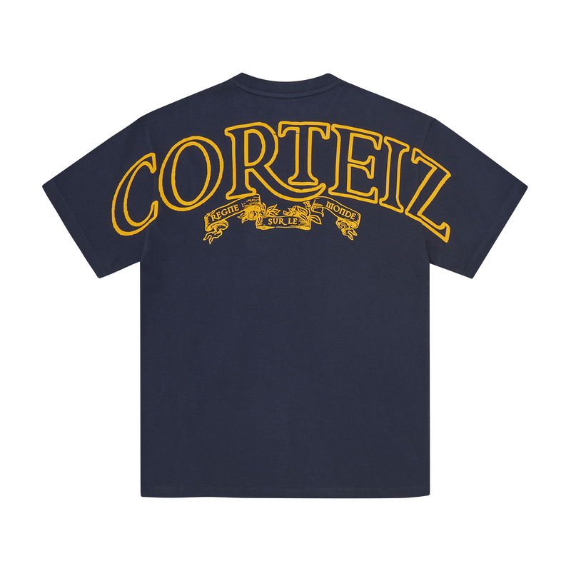 Corteiz Royale Heavyweight Tee Navy