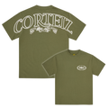 Corteiz Royale Heavyweight Tee - olive