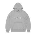 Corteiz Satin Allstarz Appliqué Hoodie Grey