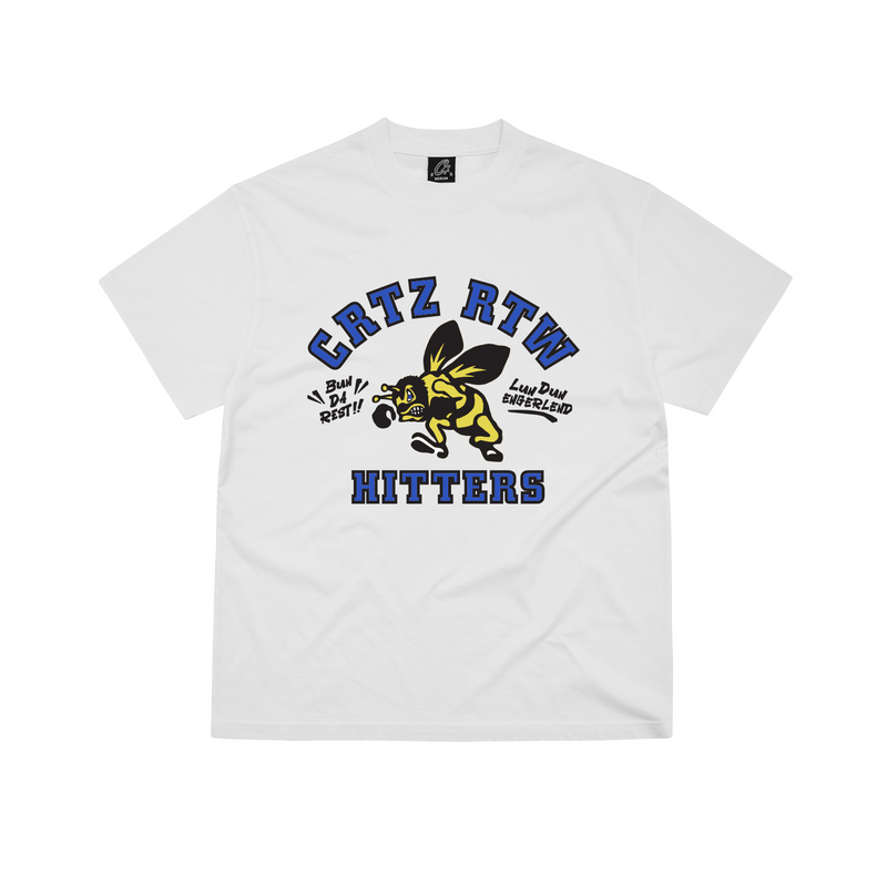 Corteiz The Hitters Tee - white