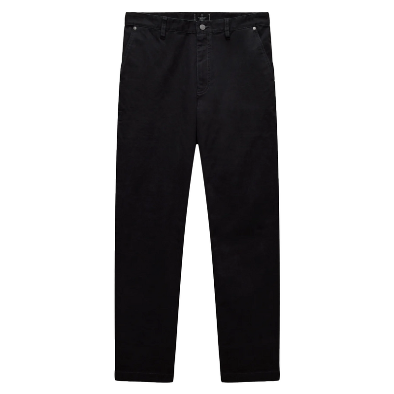 COTTON CANVAS GROUNDS STANDARD PANT BLACK