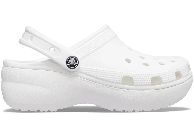 Crocs Classic Platform Clog White (Women's)