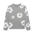 Denim Tears Long-Sleeve Wreath Tee 'Grey'