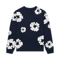 Denim Tears Long-Sleeve Wreath Tee 'Navy'