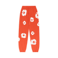 Denim Tears The Cotton Wreath Sweatpants 'Orange' - Side Kicks