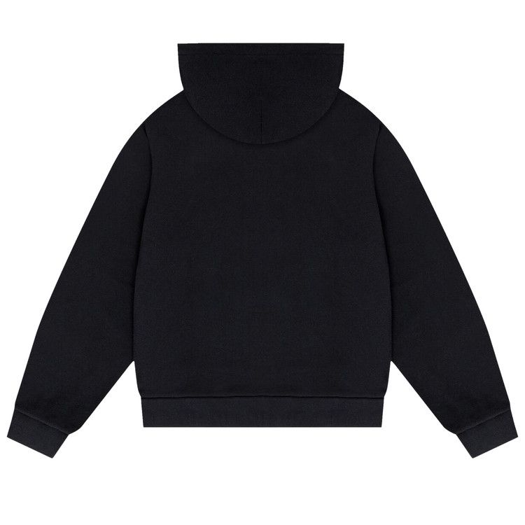 Denim Tears University Zip Hoodie 'Black/White'