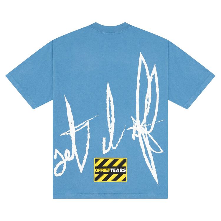 Denim Tears x Offset Tee 4 'Blue'