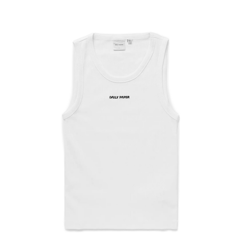 DIAS RIB TANK TOP WHITE