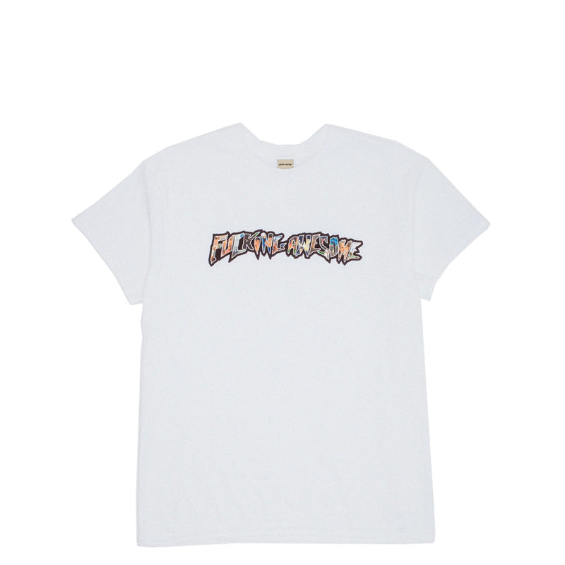 DILL COLLAGE LOGO SHORT SLEEVE TEE WHITE