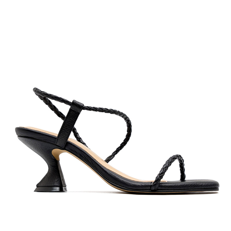 DORA BLACK SANDALS