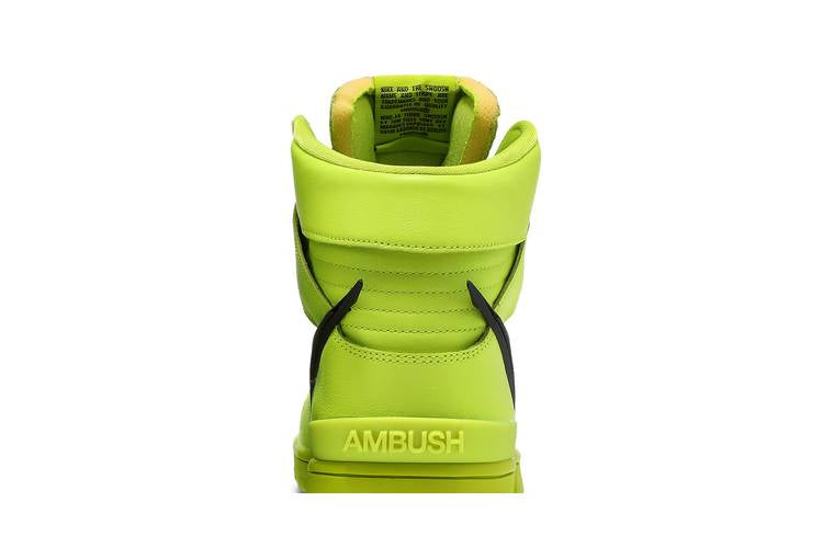 Dunk High AMBUSH Flash Lime