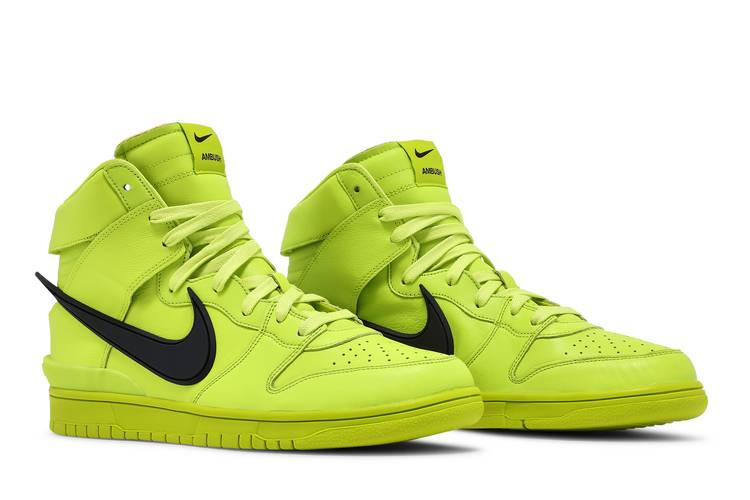 Dunk High AMBUSH Flash Lime