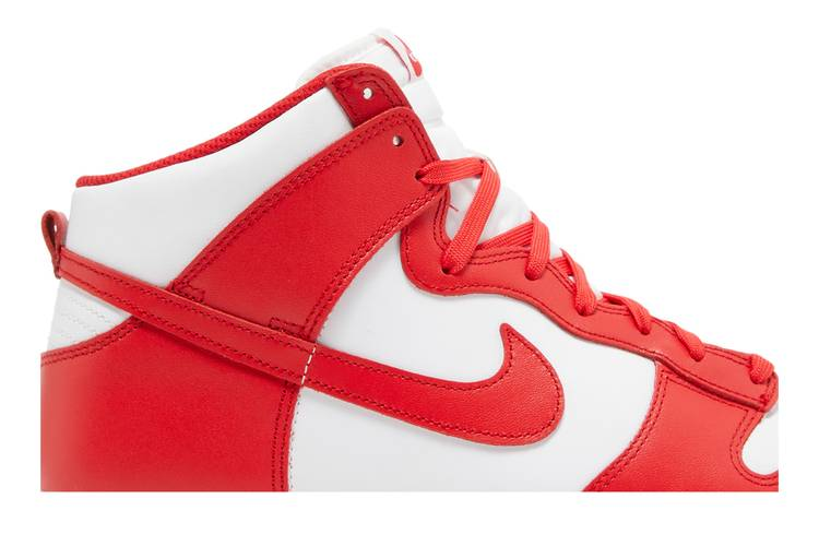 Dunk High Championship White Red