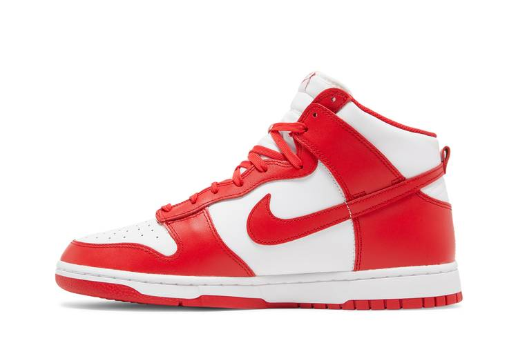 Dunk High Championship White Red