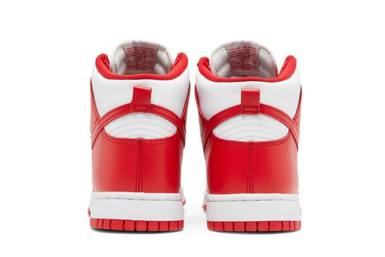 Dunk High Championship White Red