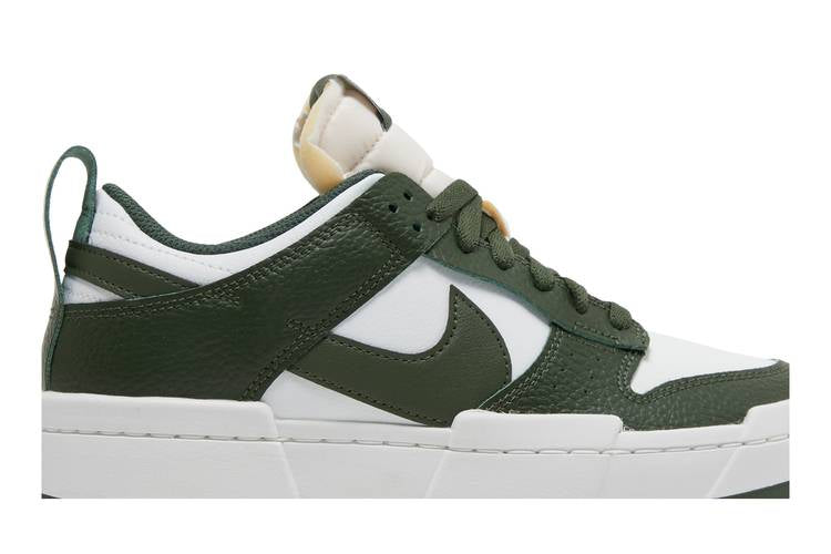 Dunk Low Disrupt Dark Green White (Women's)