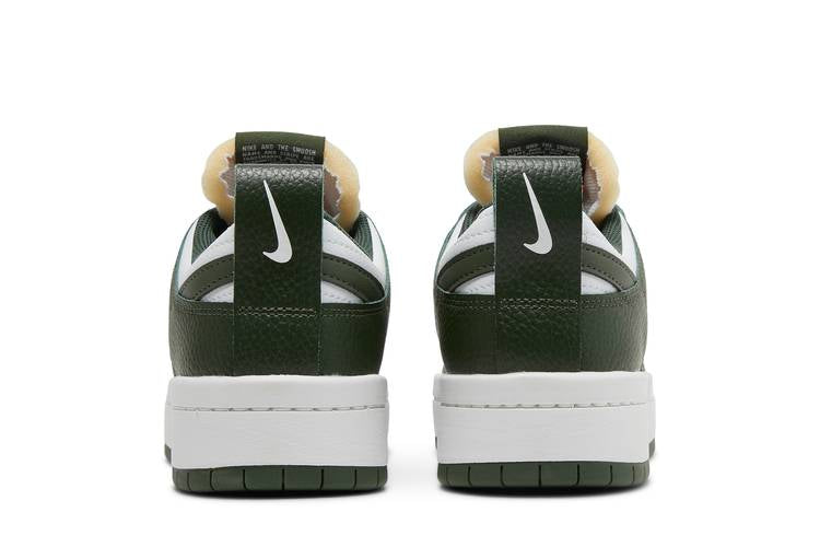 Dunk Low Disrupt Dark Green White (Women's)