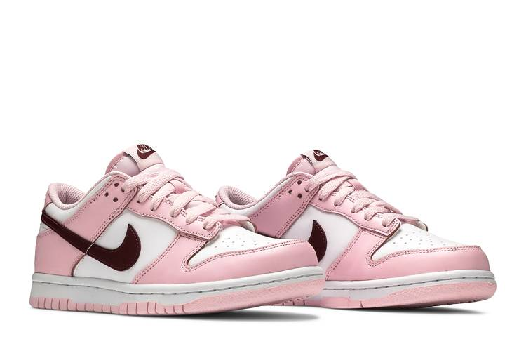 Dunk Low Pink Foam Red White (GS)