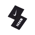 ELITE DOUBLEWIDE BLACK WRISTBANDS 2 PACK