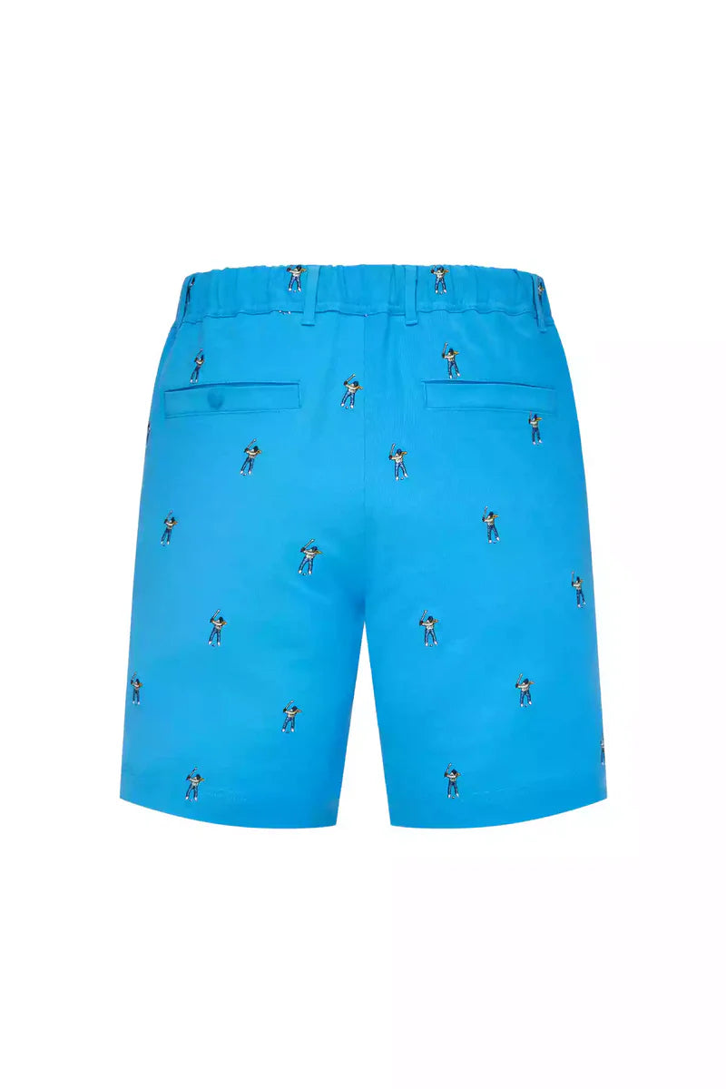 Embroidered Woven Short