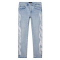 EMBROIDERY LOGO JEANS