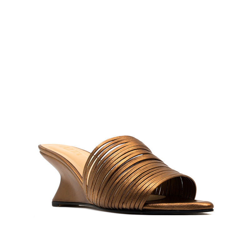 EMILIA BRONZE HEELS