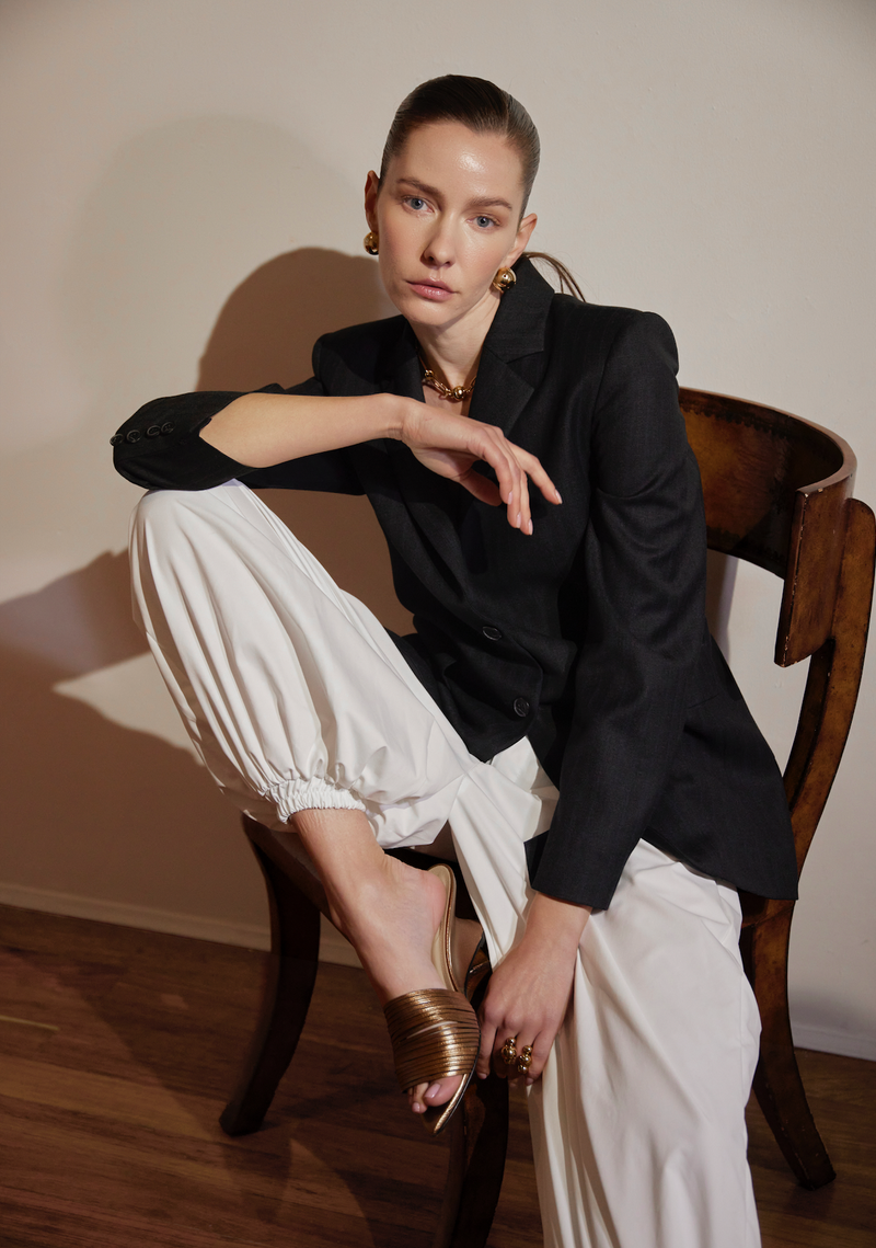 EMILIA BRONZE HEELS