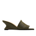 EMILIA OLIVE HEELS