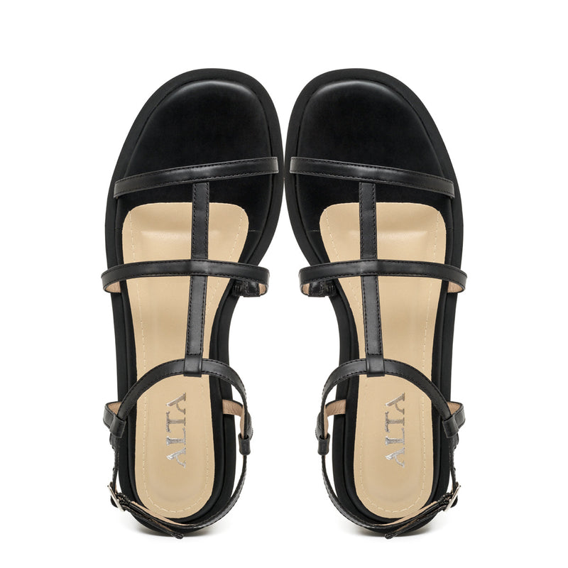 EMMA BLACK SANDALS