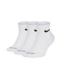 EVERYDAY PLUS CUSHIONED SOCKS 3 PACK WHITE