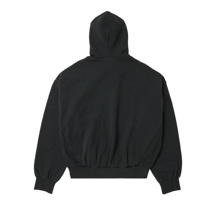 Fear of God Essentials Arch Logo Hoodie Jet Black