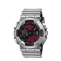 FINE METALLIC ANALOG-DIGITAL WATCH SILVER GM-110YRA-8A