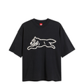 FRANK STUD LOGO SHORT SLEEVE KNIT BOXY FIT