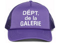 Gallery Dept. French Logo Trucker Hat Flo Purple