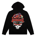 GRATEFUL DEAD STEALIE MOTO BEAR HOODIE