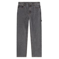 GREY MONOGRAM WORKWEAR AMBA JEANS