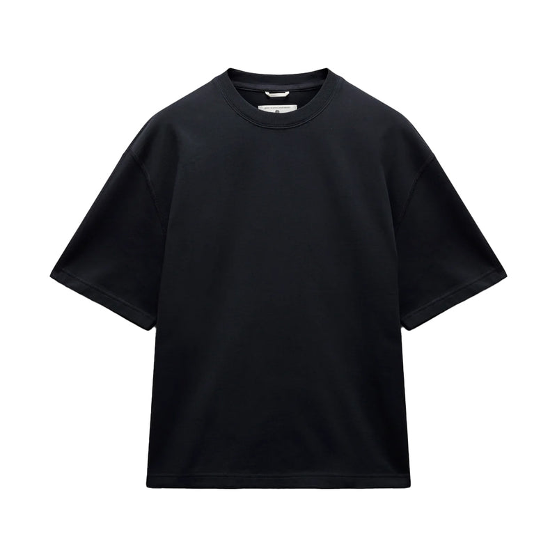 HEAVYWEIGHT JERSEY RELAXED T-SHIRT BLACK