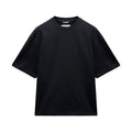 HEAVYWEIGHT JERSEY RELAXED T-SHIRT BLACK
