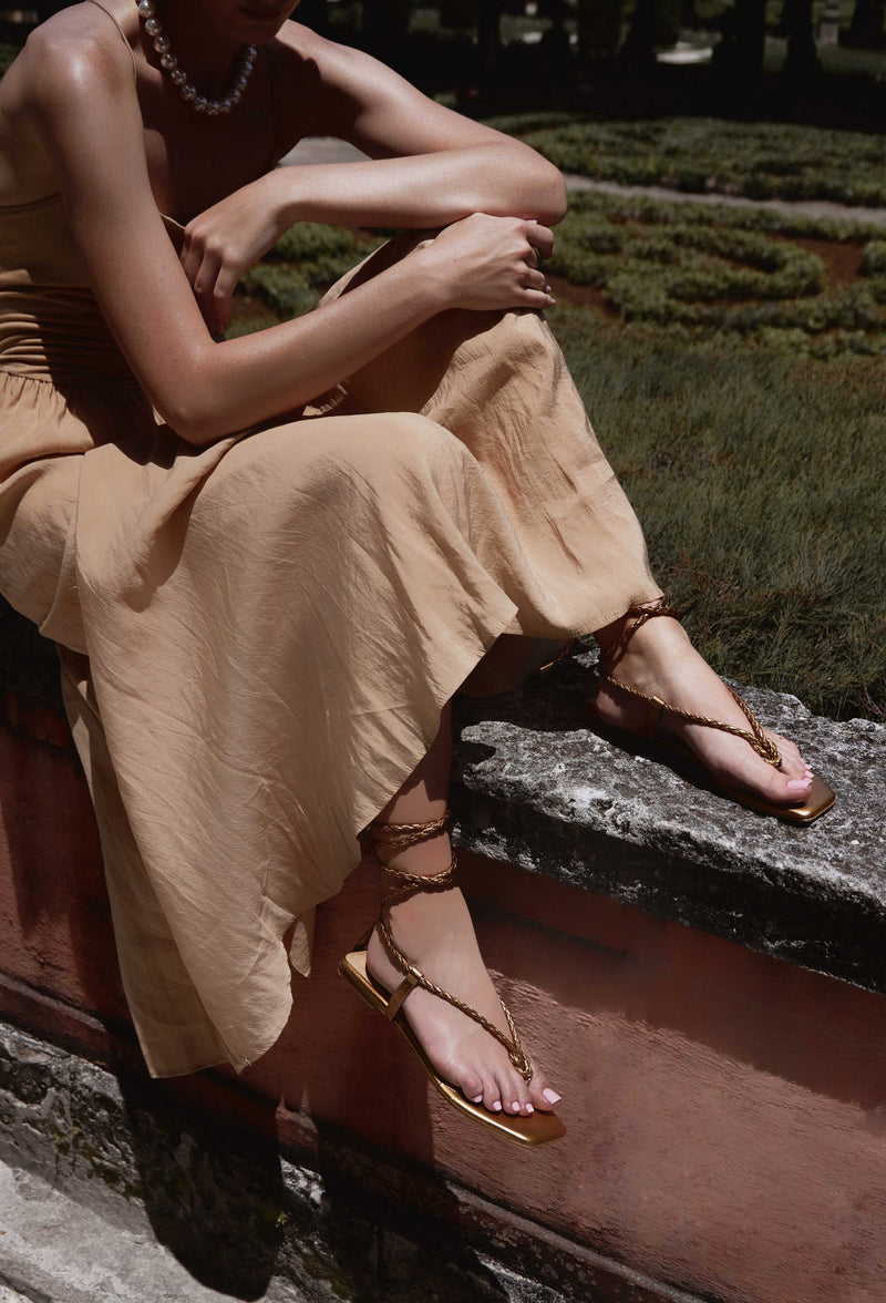HERA COPPER SANDALS
