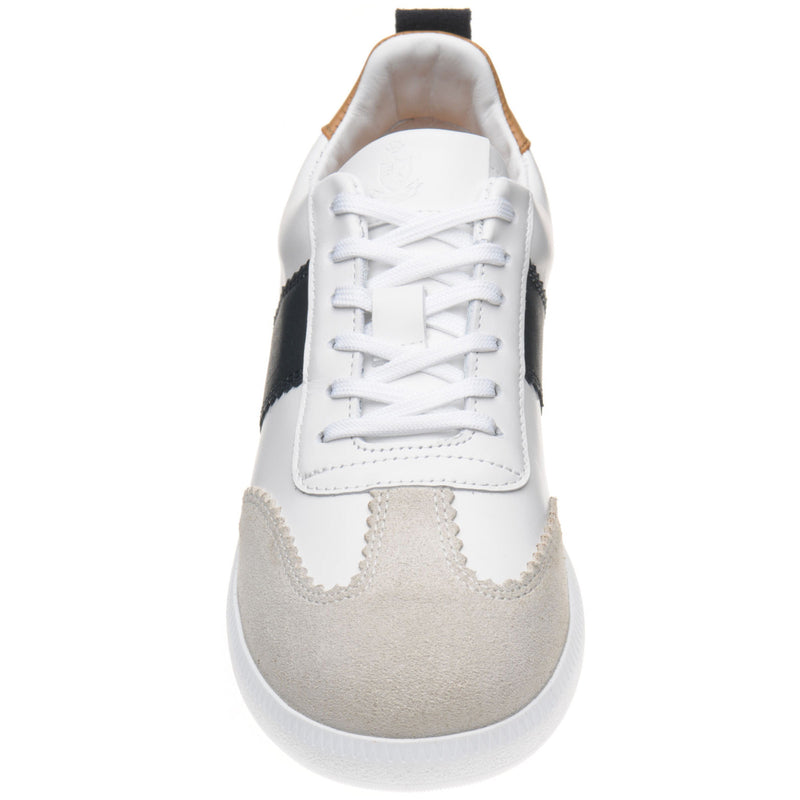 Product image for Herring Angelina ladies rubber-soled trainers in white and navy