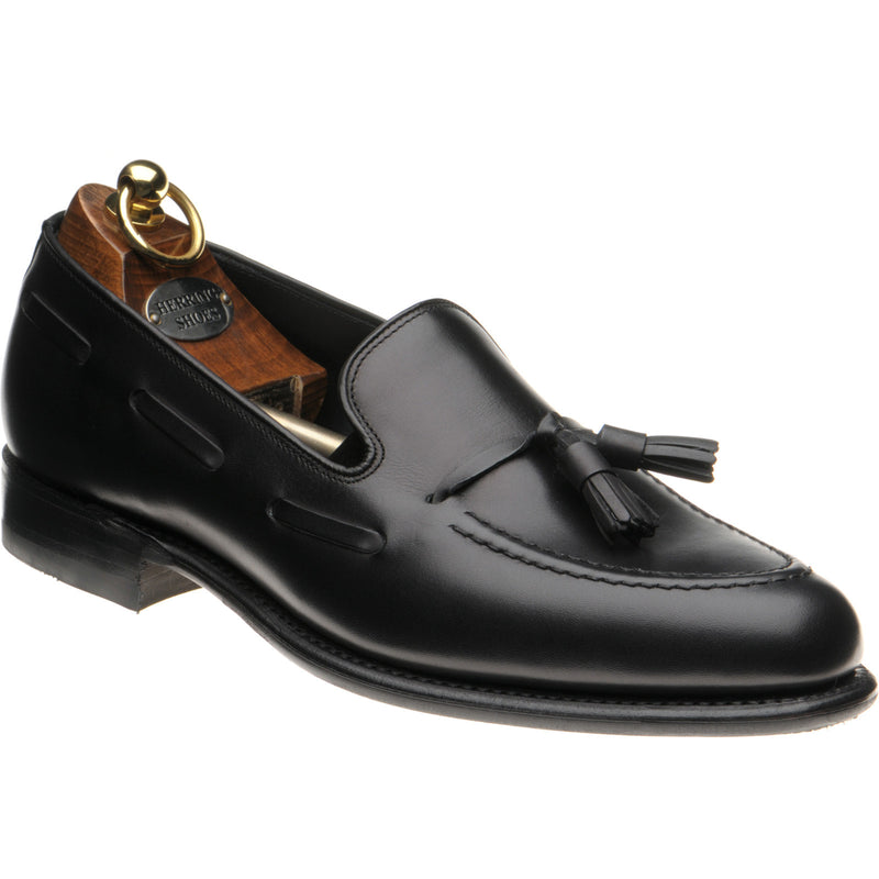 Product image for Herring Ascot II in black calf