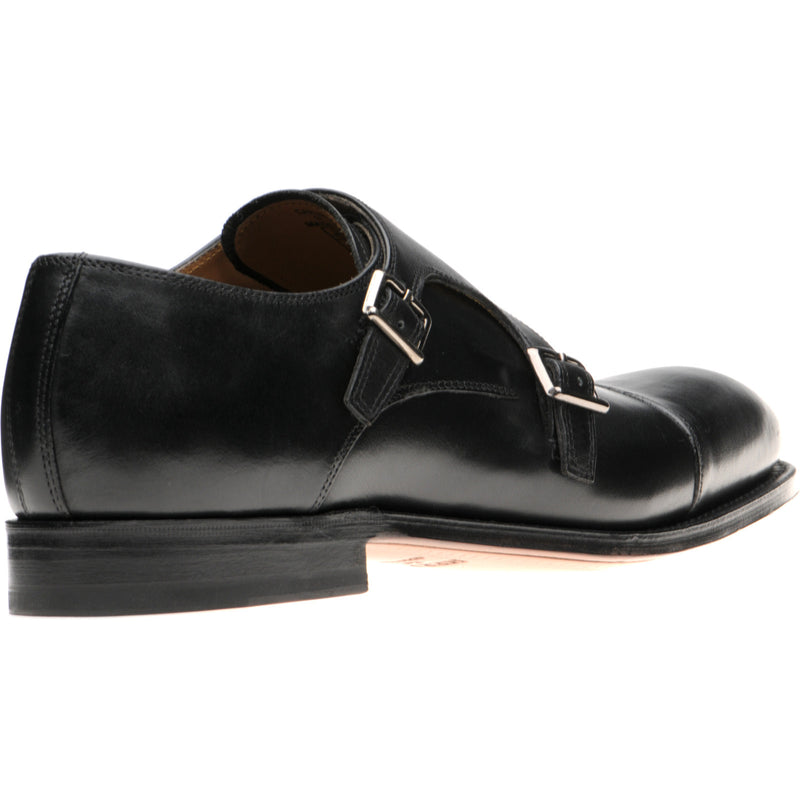 Product image for Herring Carlisle in black calf
