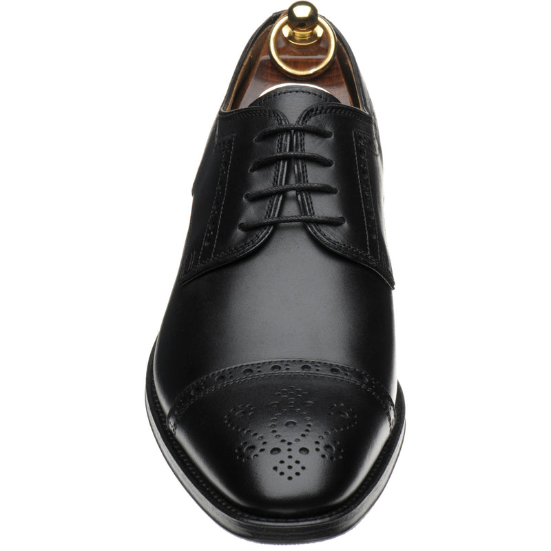 Product image for Herring Clifton in black calf