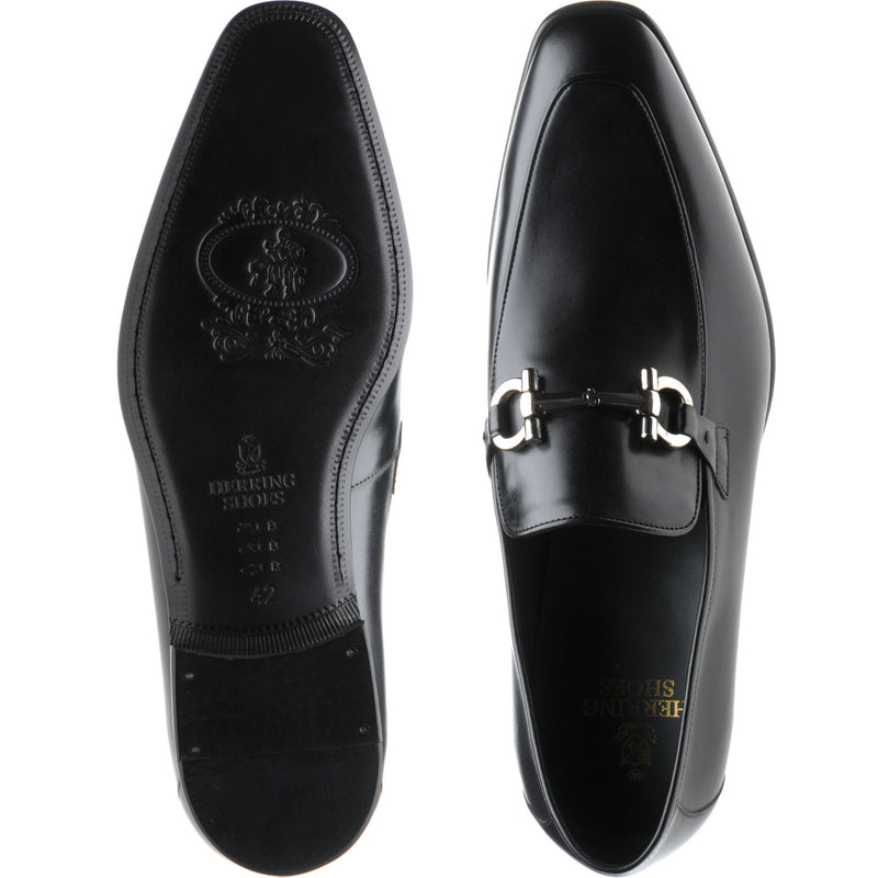 Product image for Herring Dillon in black calf